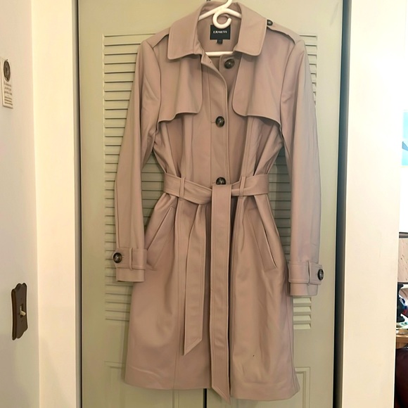 Express Jackets & Blazers - Express Trench Coat with lining